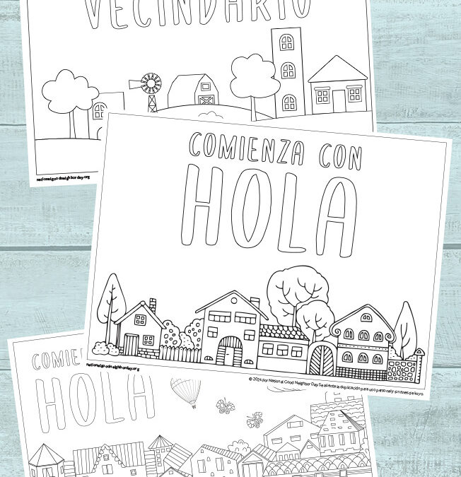 Coloring Pages – Spanish